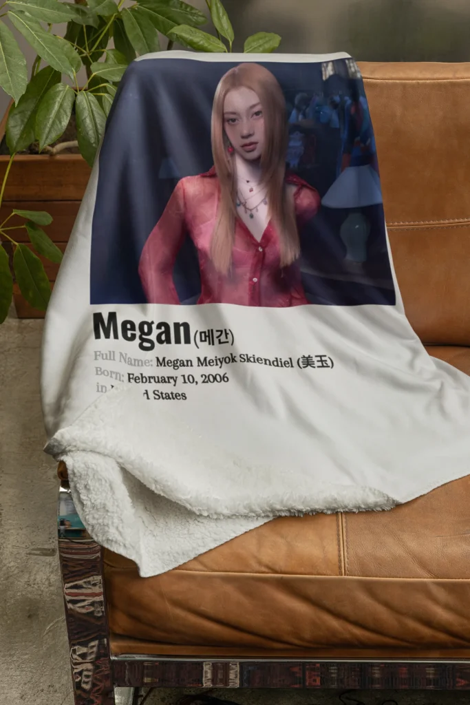 Katseye Megan Blanket