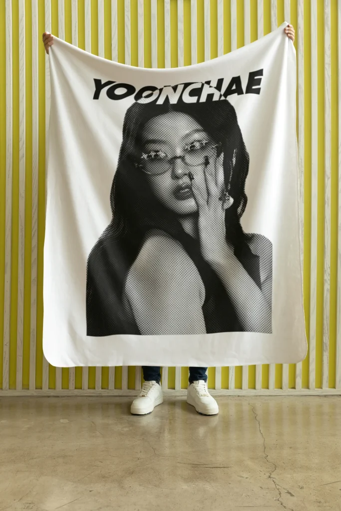 Katseye Yoonchae Blanket