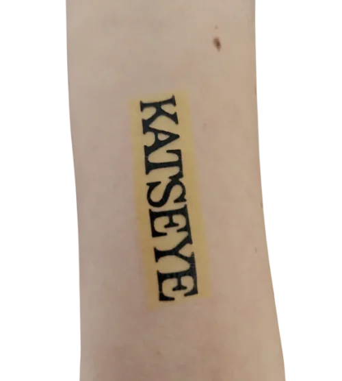 Katseye Temporary Tattoo #1