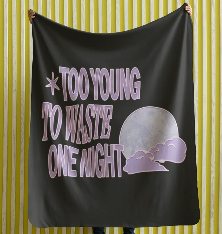 Katseye Too Young to Waste One Night Blanket