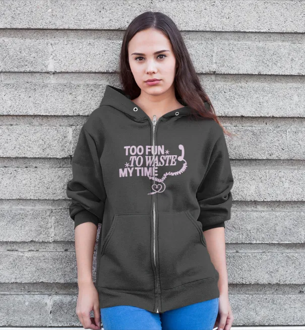 Katseye Too Fun Too Young Zipper Hoodie