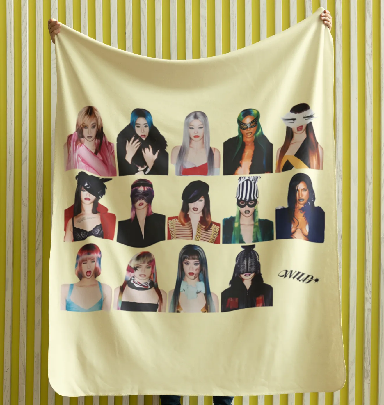 KATSEYE Wild Gallery Blanket